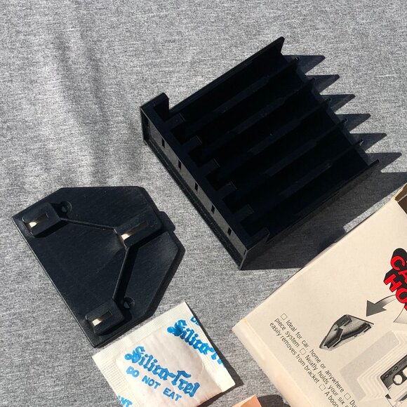 Swan Cassette Holder Black New Old Stock - Picture 6 of 6